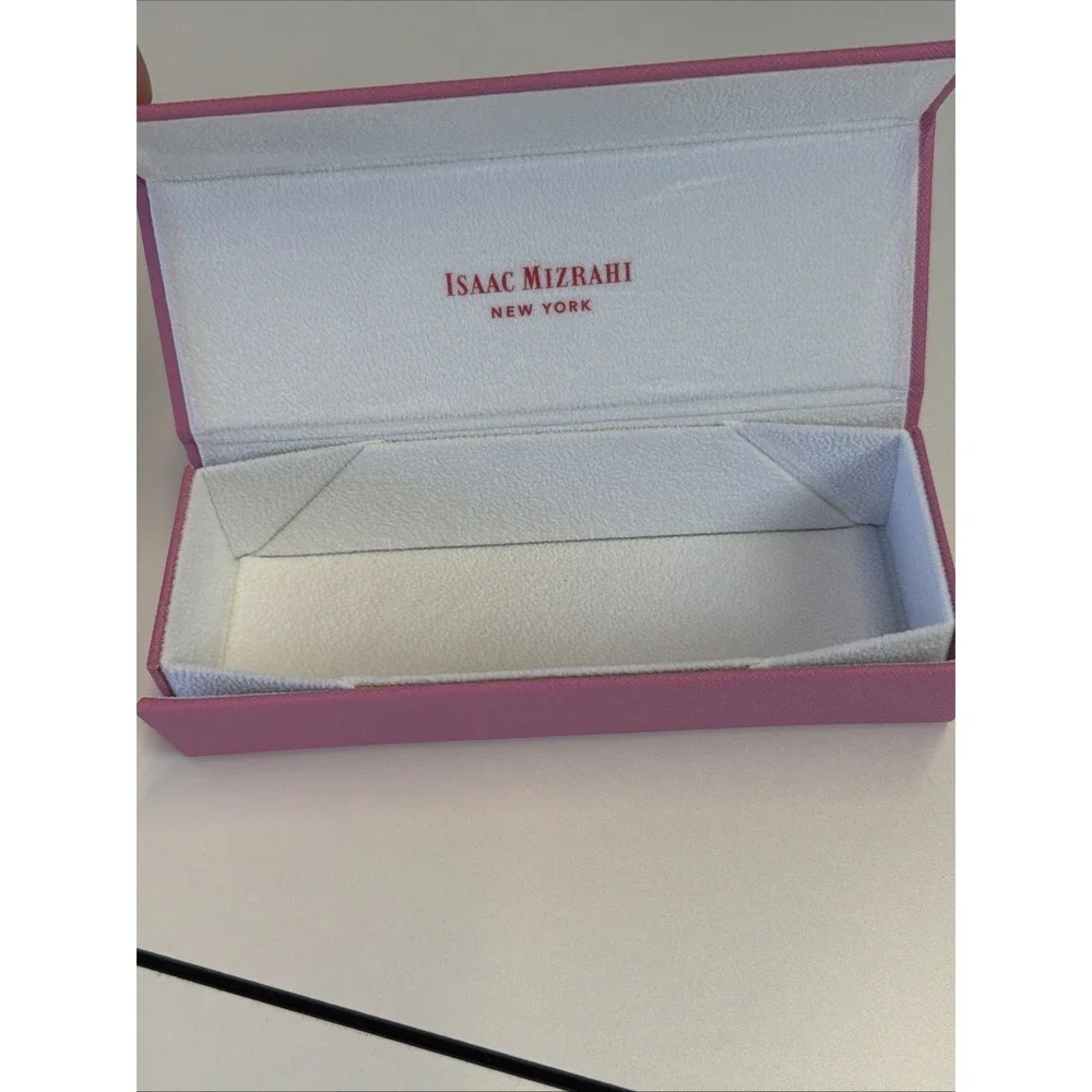 Isaac Mizrahi Pink Bubblegum Eye Glasses/Sunglasses Case